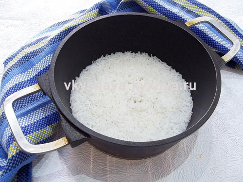 Готовый рис