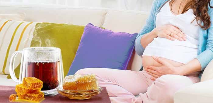 Чай с добавлением меда во время беременности