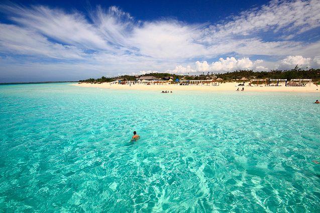 Пляж на Кубе, который находится в провинции Сьего-де-Авила