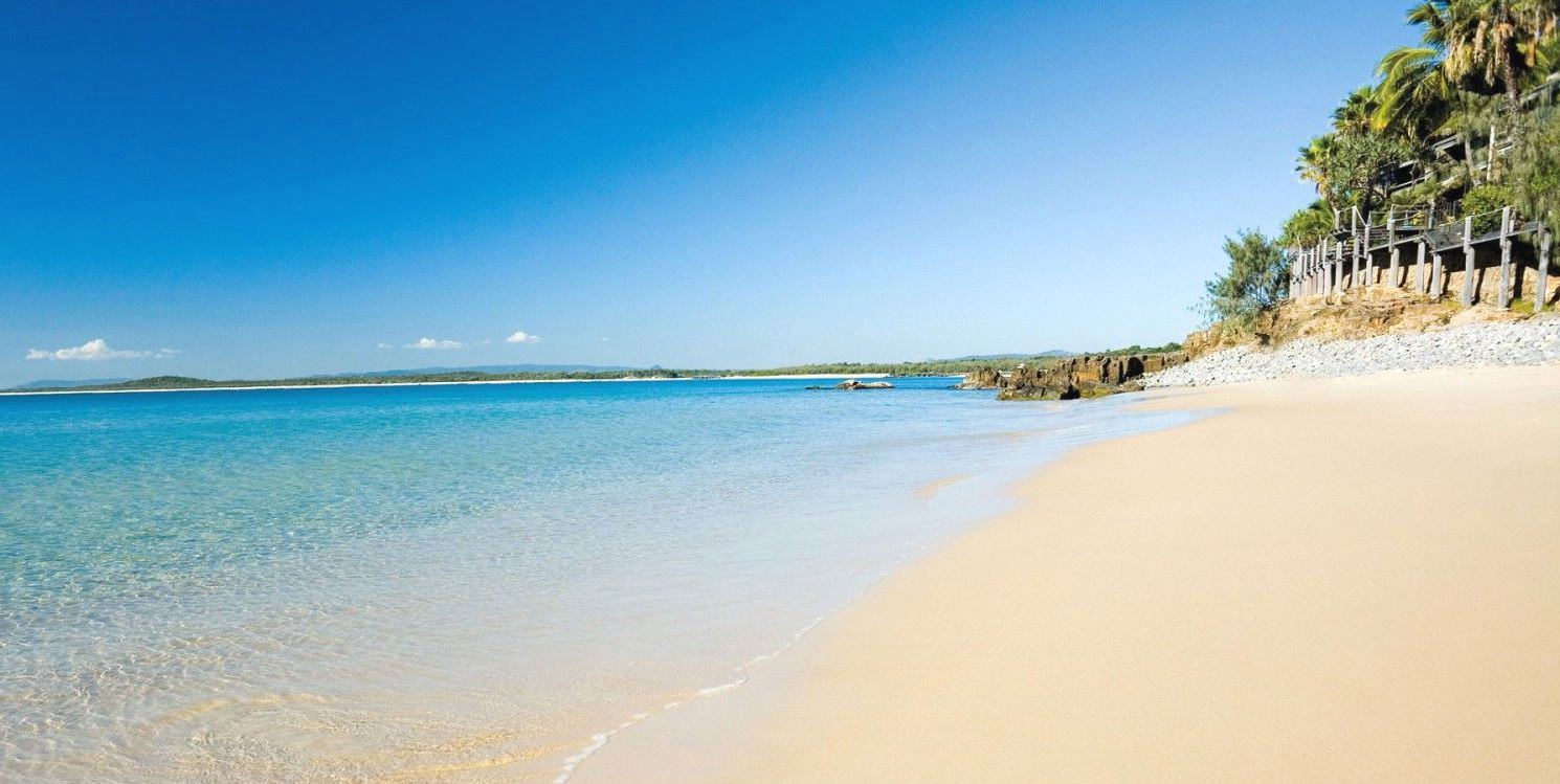 фотокадр австралийского пляжа
