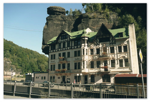 Labe — отель в Чешской Швейцарии.