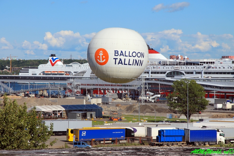 Эстония, Таллин: полет над городом на воздушном шаре Balloon Tallinn