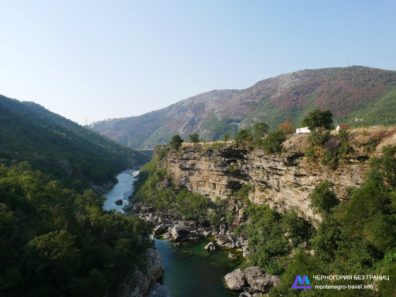 Каньон реки Мартвили в Черногории