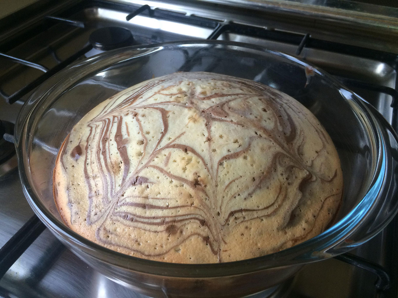 Пирог «Зебра» в духовке