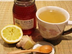 Имбирный напиток с лимоном и медом