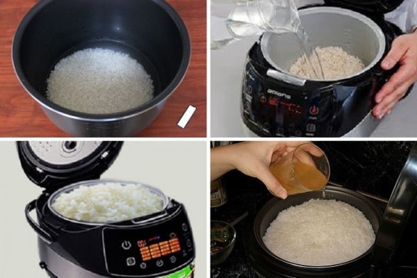 готовка белого риса