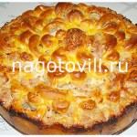 мясной пирог хризантема пошаговый рецепт