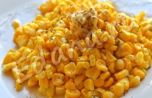 Вареные кукурузные зерна