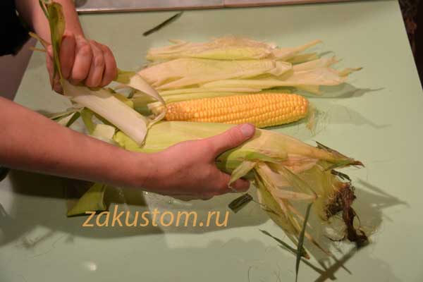 Готовим кукурузу