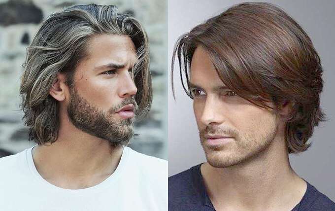 укладка для мужчин на средние волосы
