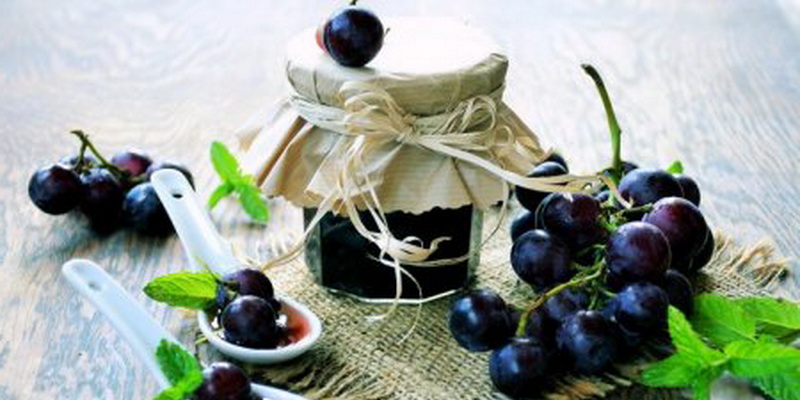 Простые рецепты варенья и джема из винограда на зиму фото