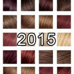 Модные оттенки волос 2015