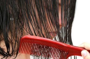Расчесывание волос