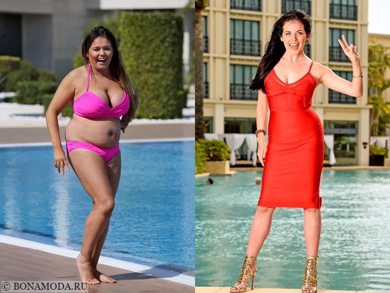 Истории похудения звёзд – фото до и после - Скарлетт Моффат - похудела на 20 кг