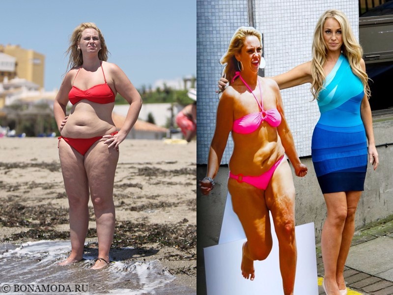 Истории похудения звёзд – фото до и после - Джози Гибсон - похудела на 40 кг