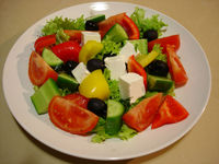 салат греческий классический рецепт