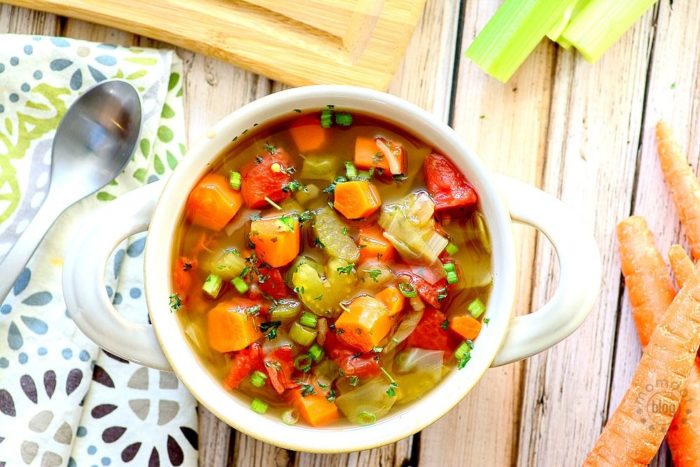 овощной суп с помидорами