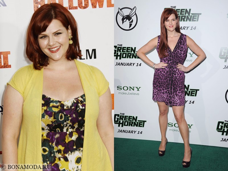 Истории похудения звёзд – фото до и после - Сара Рю - похудела на 25 кг