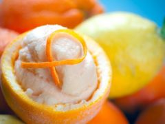 Как сделать вкуснейшее кисломолочное апельсиновое мороженое?