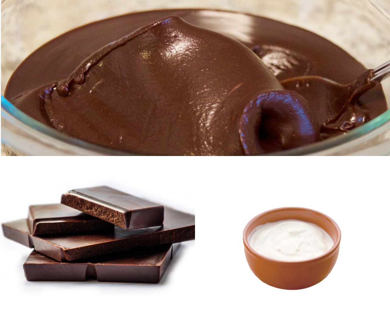 Ингредиенты для шоколадного ганаша