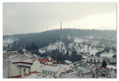 Петршин холм зимой.