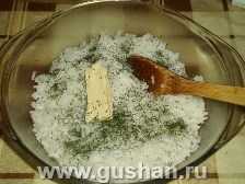 Рисовая запеканка с фаршем