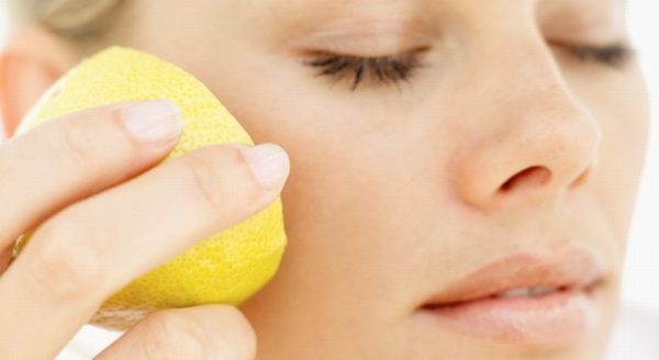 Отбеливание кожи лимоном