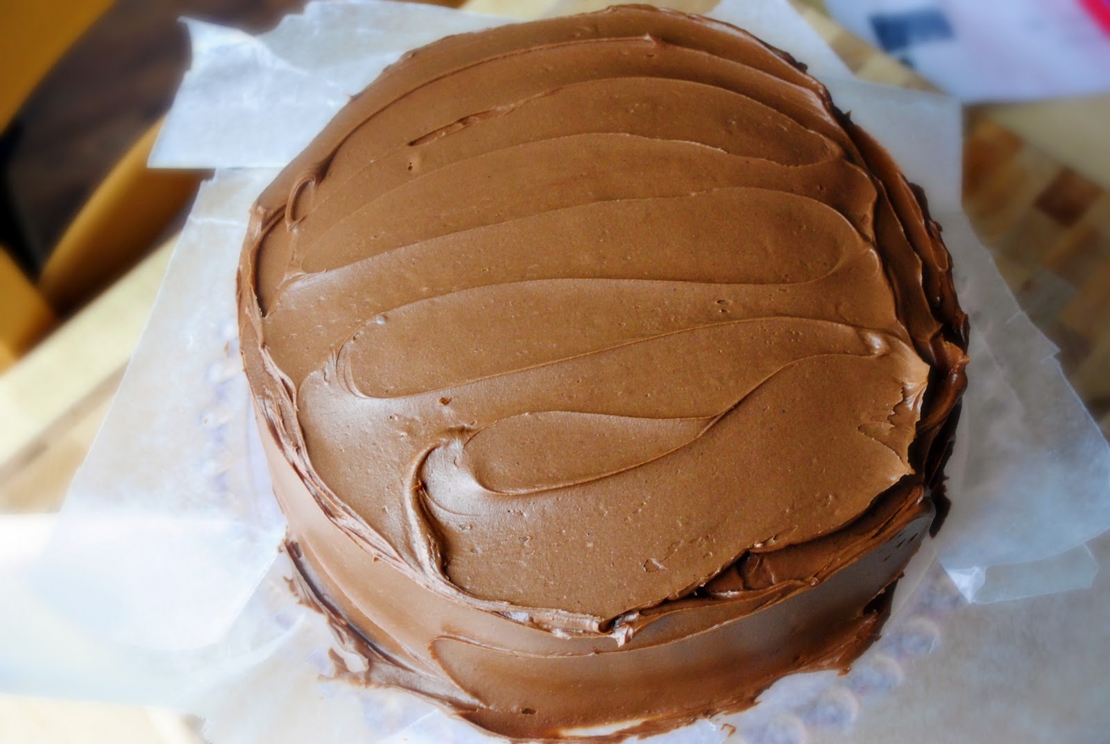 Шоколадный торт с кремом из творога и сгущенки