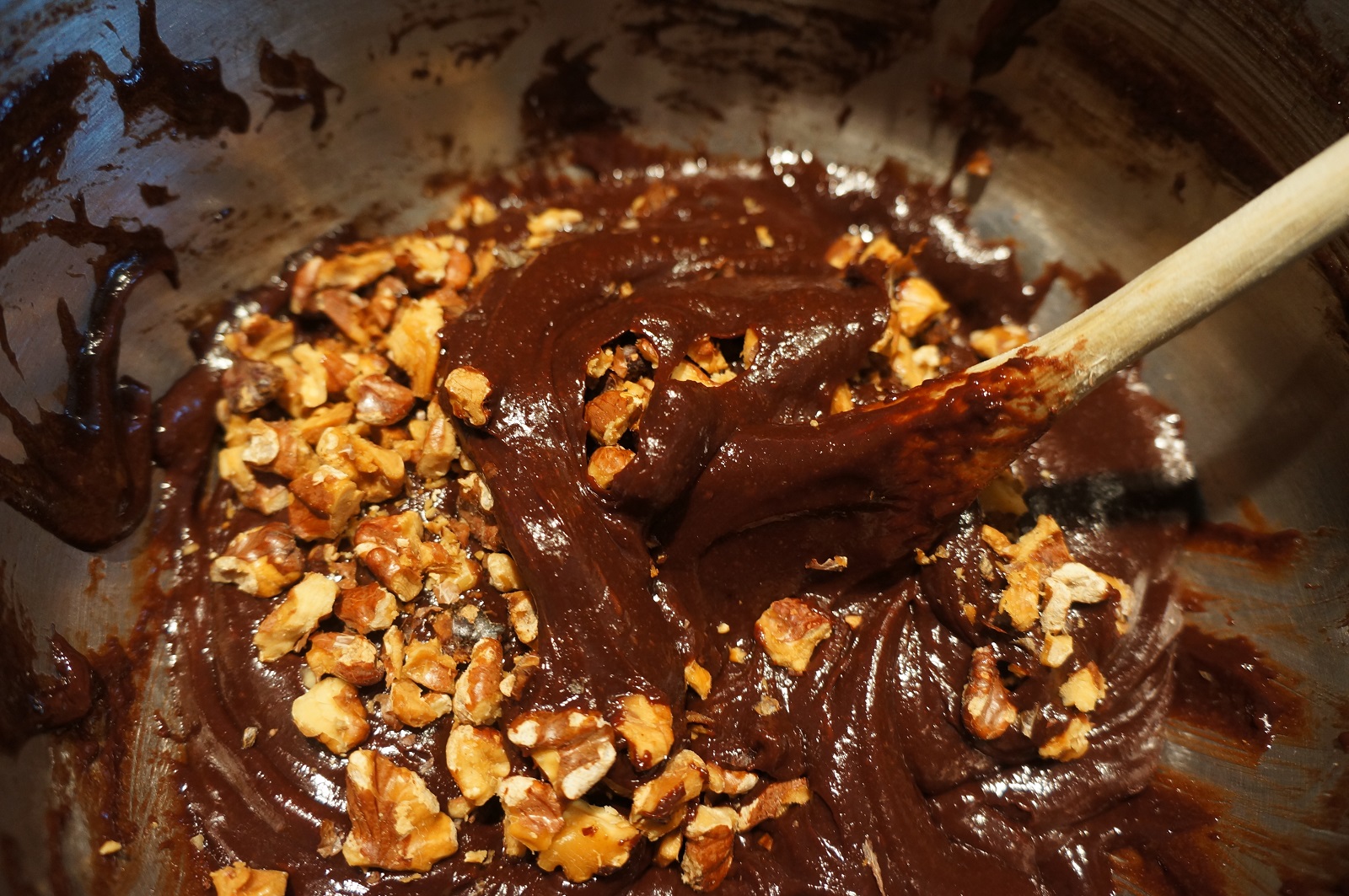 Приготовление шоколадного брауни