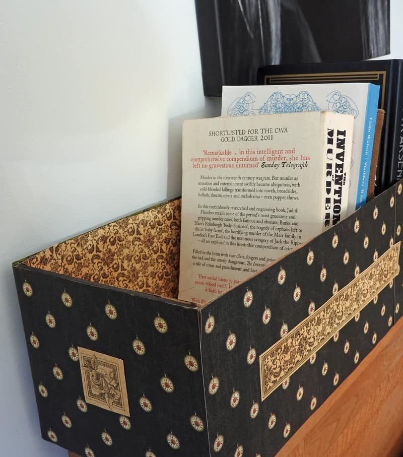Декоративная коробка для книг своими руками
