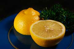 лимон и петрушка
