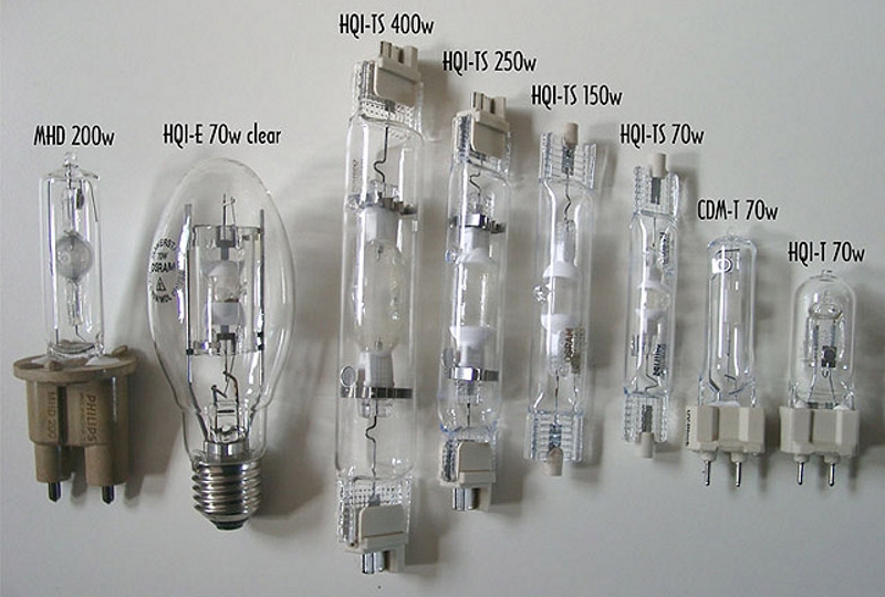 Типы кварцевых ламп по мощности