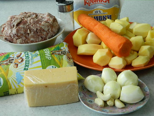 как приготовить картофельную запеканку в домашних условиях пошаговый рецепт с фото